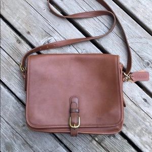 Vintage Coach messenger bag